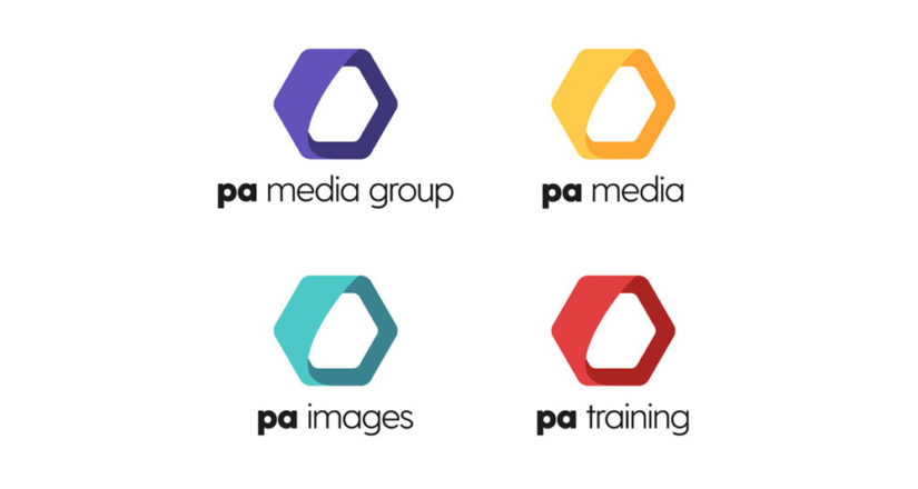 PA Media group logos