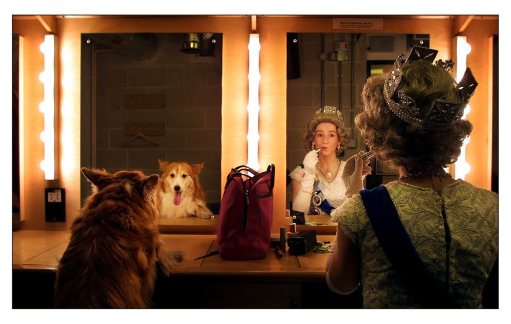 Auditions at Sadlers Wells Theatre for a corgi to play the part of the Queen's pet in an important scene in Roald Dahls The BFG